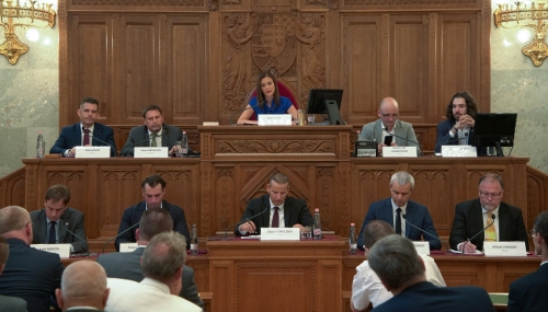Conférence au Parlement à Budapest.jpeg